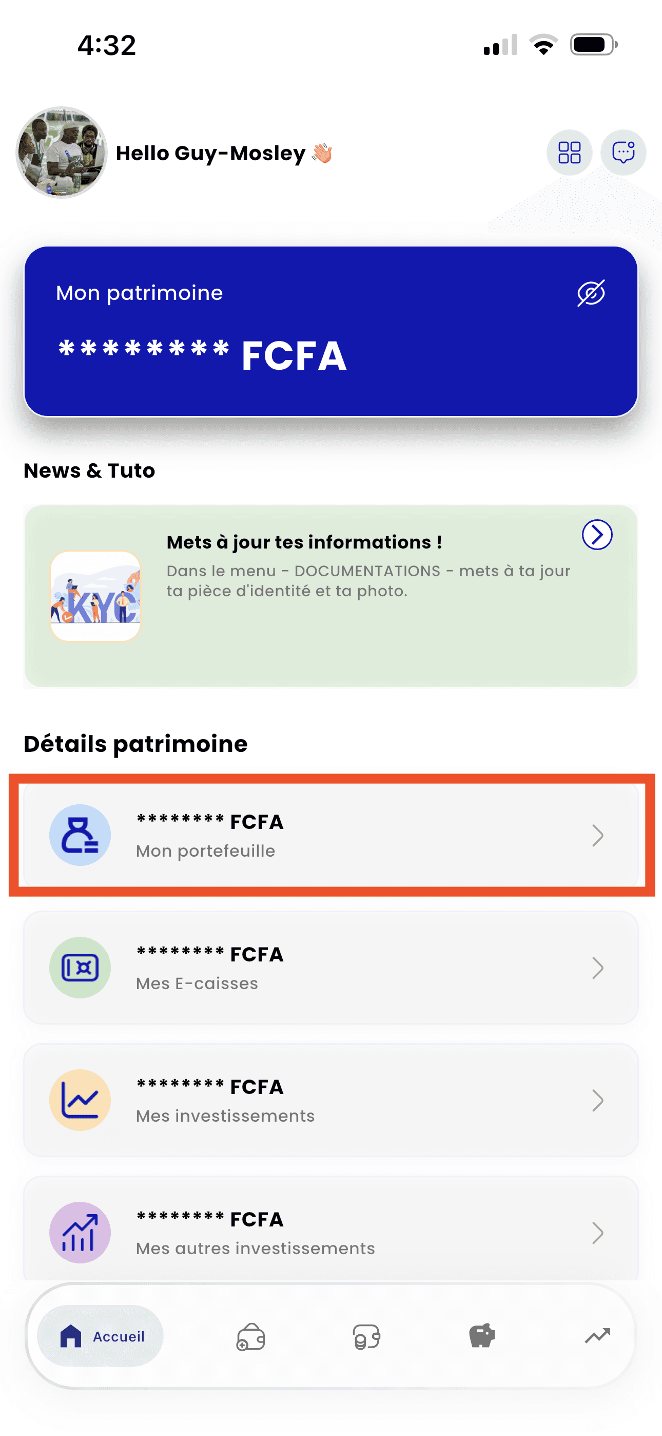 E-caisse — pilotage de la trésorerie avec SmartFin